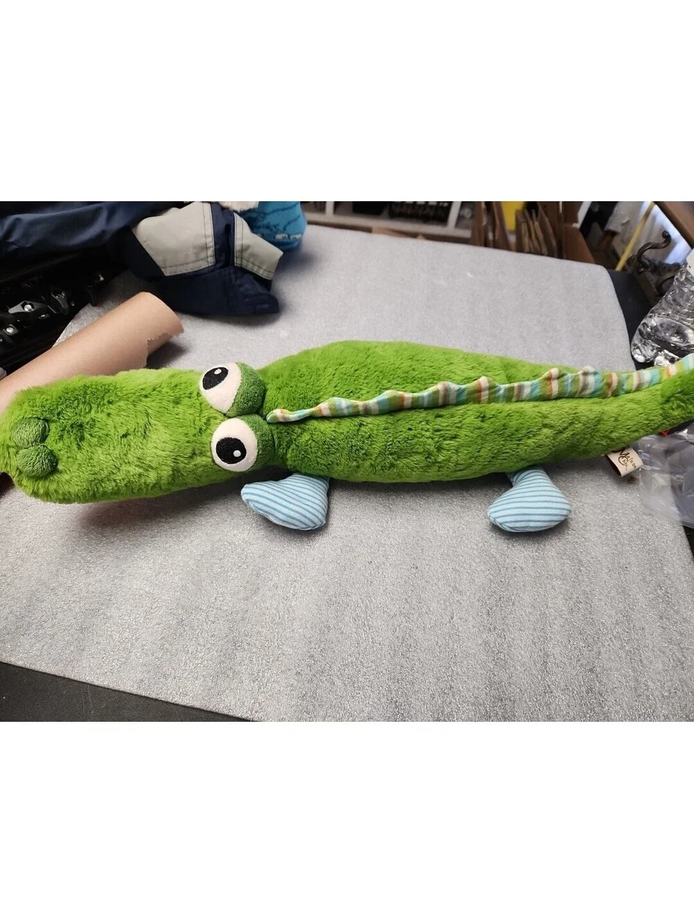 Maison Chic TOOTH FAIRY Pillow Gary Gator  ALLIGATOR Plush!.